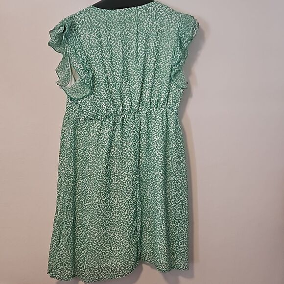 TAMEYA short Flowy swing Dress L New - Picture 6 of 7